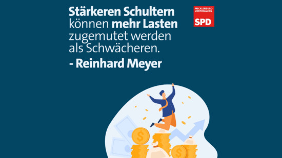 Stärkere Schultern – Reinhard Meyer, SPD