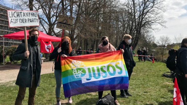 Jusos gegen Nazis / Anna Kassautzki, Greifswald