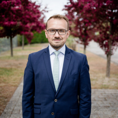 Stefan Sternberg am Rande des Landesparteitages 2017